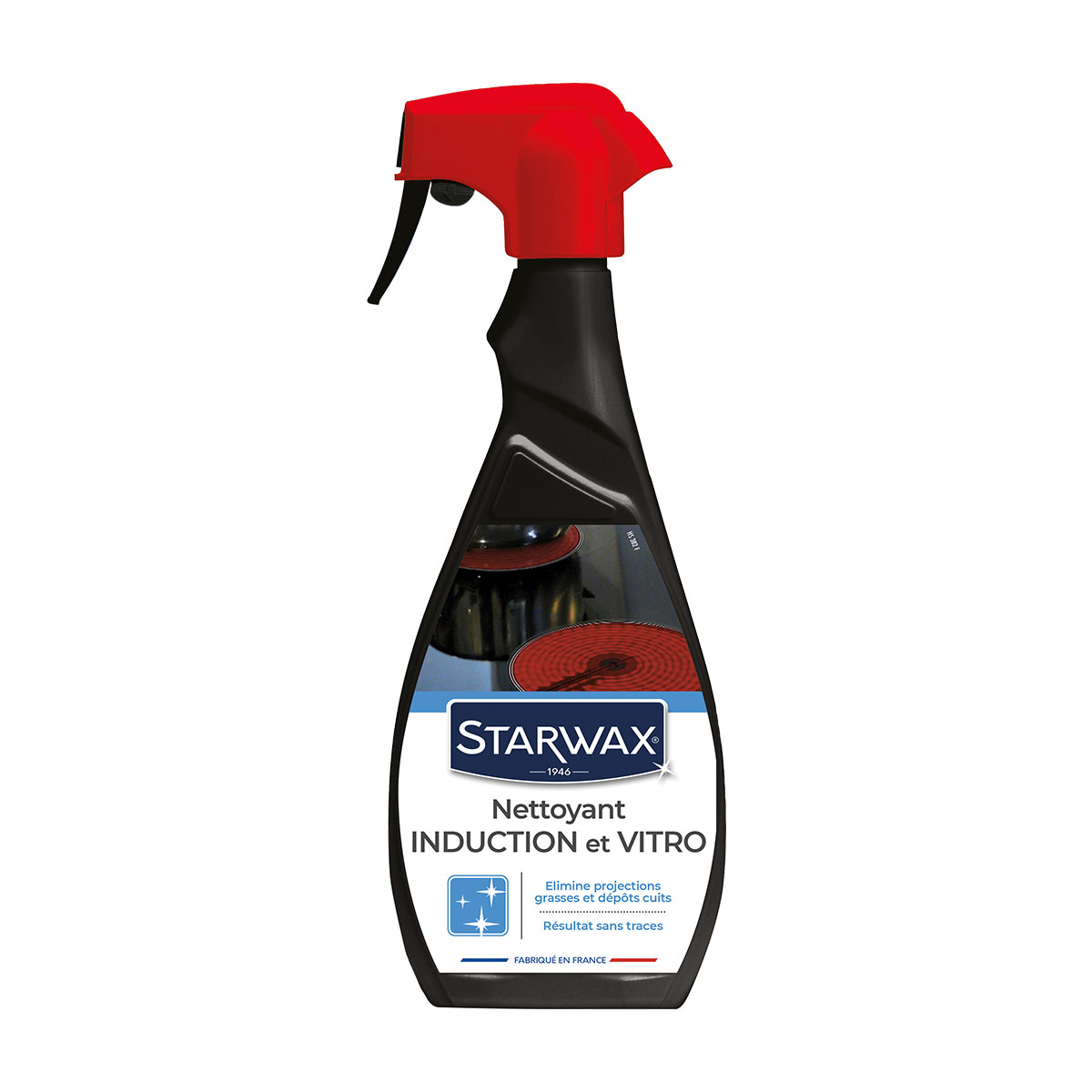 Nettoyant quotidien pour vitroceramique et induction