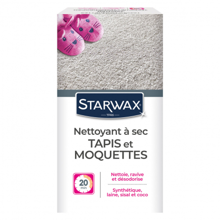 Nettoyant à sec pour tapis et moquettes