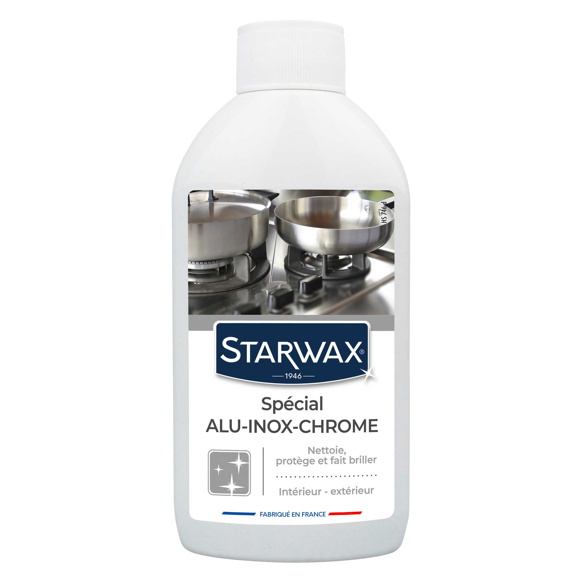 Nettoyant alu inox chrome 2 en 1 - 500 mL - Cdiscount Maison