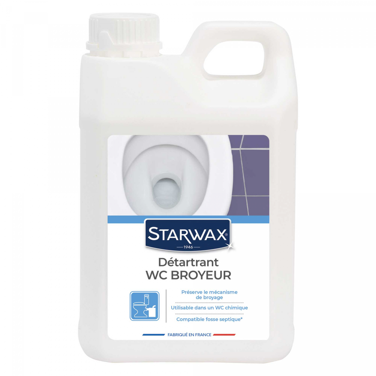 Détartrant pour WC broyeurs