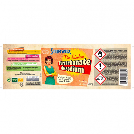 Poudre blanchissante au percarbonate de soude 400g