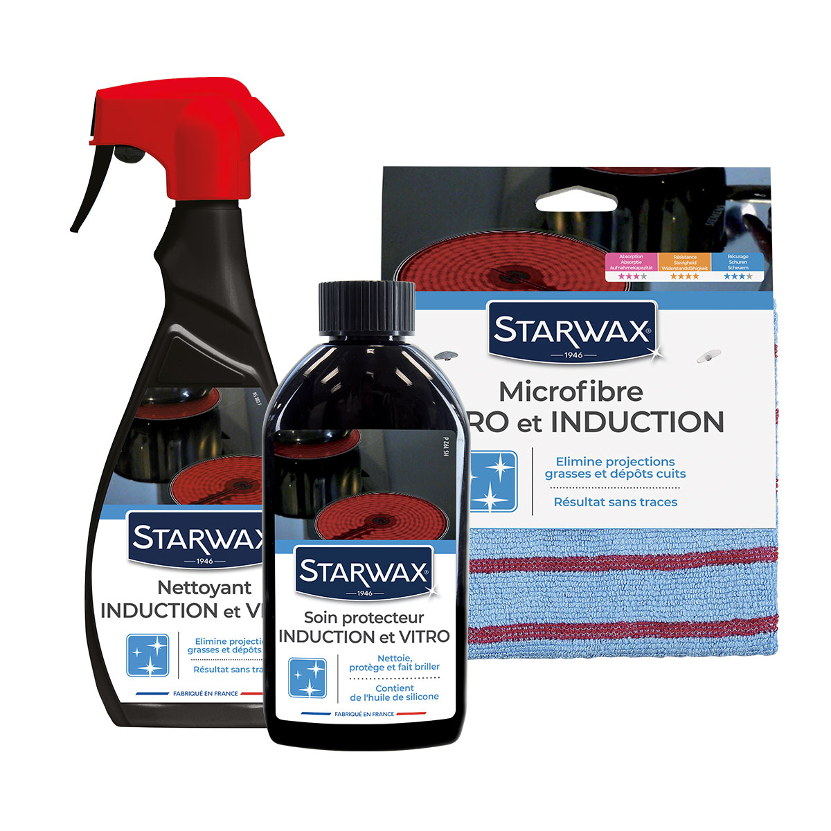 Nettoyant quotidien vitro-céramique et induction Starwax 0,5L