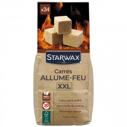 Carrés allume-feu XXL pour...