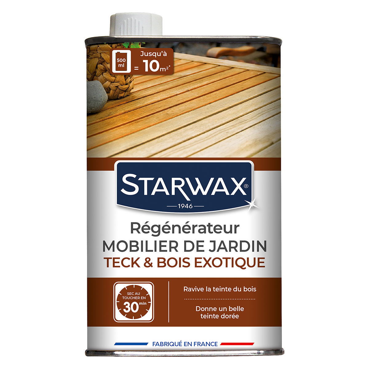 Régénérateur teck et bois exotiques pour mobilier de jardin 500ml