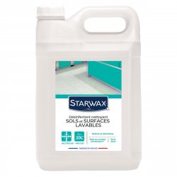 Désinfectant nettoyant sols...