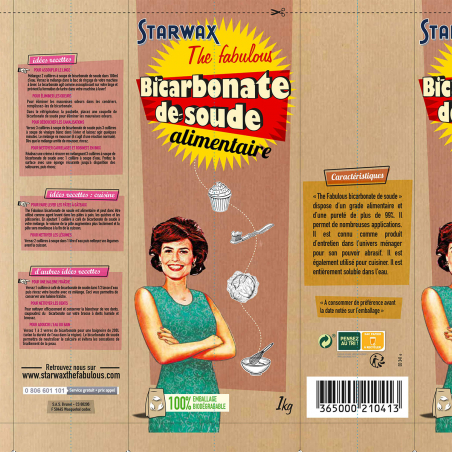 Bicarbonate de soude alimentaire