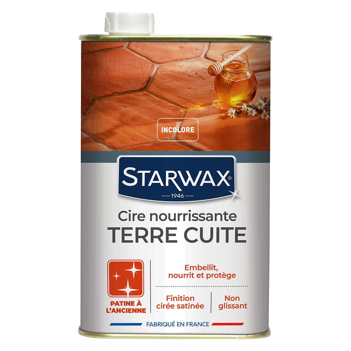 Protégez et entretenez vos tomettes et terres cuites avec Starwax