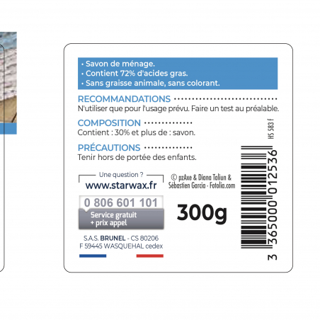 Savon de Marseille en cube