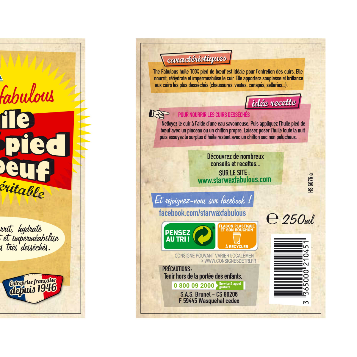 Huile 100 Pied De Bœuf Pour Cuir 250Ml Mama Wax Huile 100 Pied De Bœuf Pour Cuir 250Ml Mama Wax