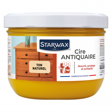Cire antiquaire pâte pour bois cirés