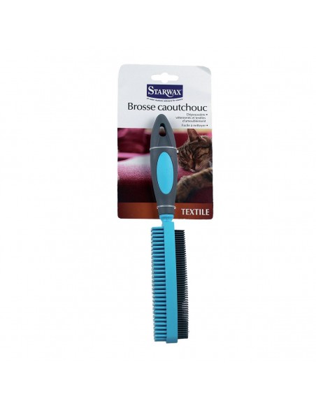 Brosse caoutchouc pour textile