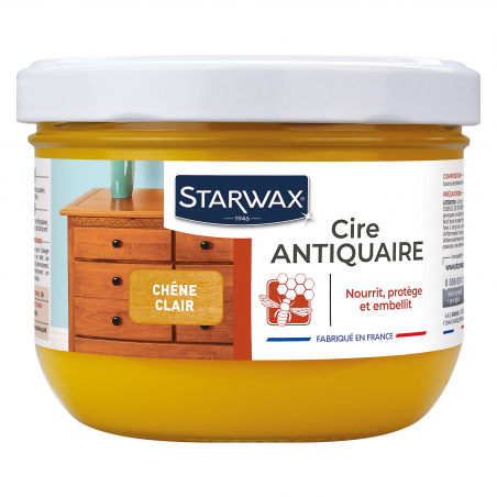 Cire antiquaire pâte pour bois cirés