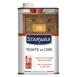 Teinte & cire liquide