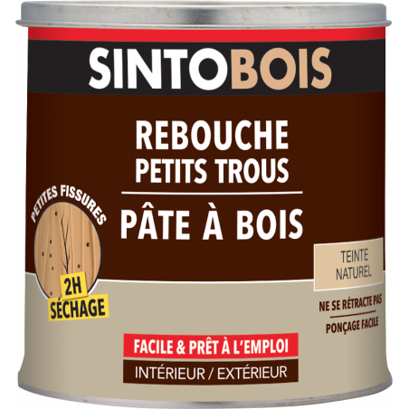 Pâte à bois - Chêne foncé - 250g