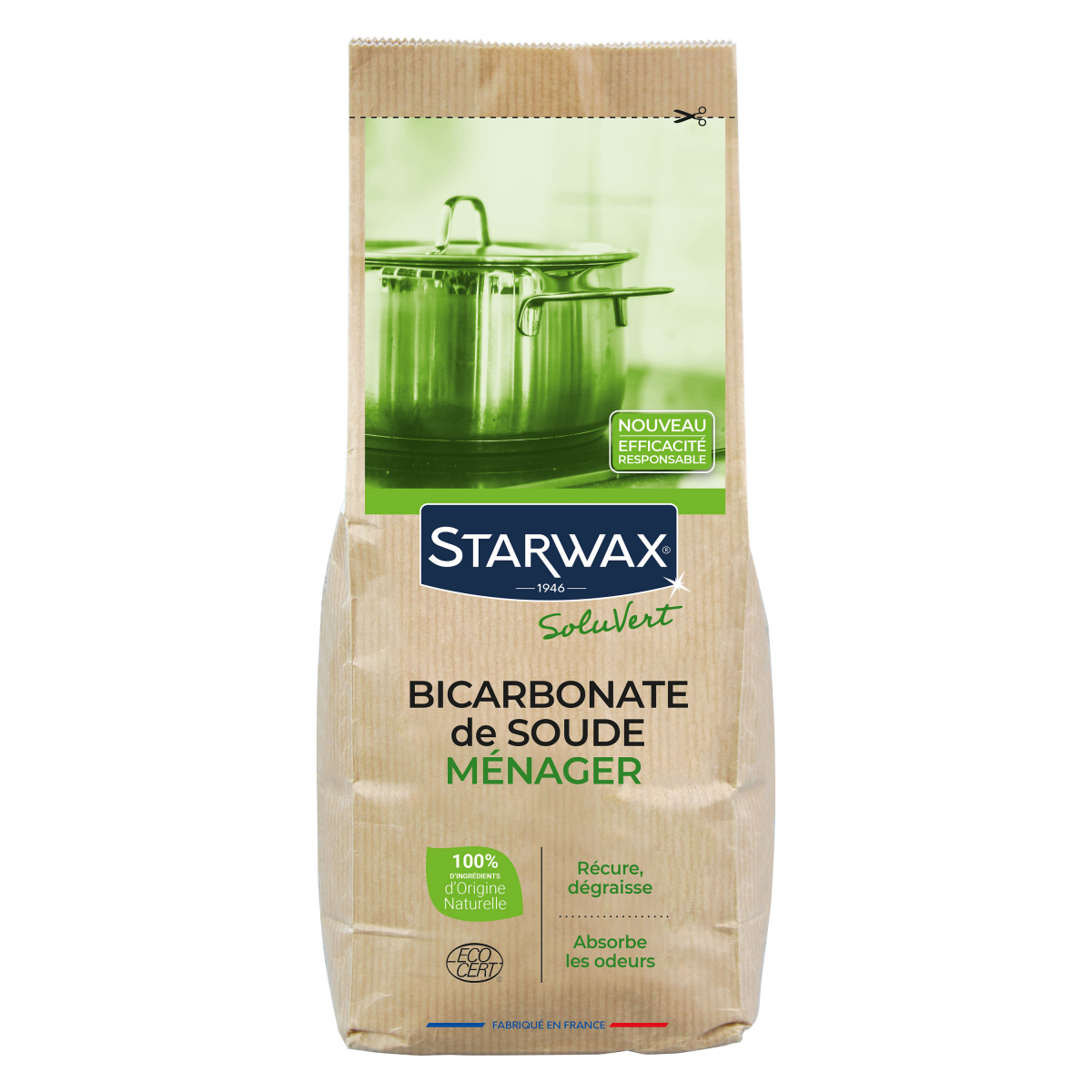 Bicarbonate de soude ménager Ecocert