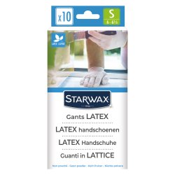 Gants latex x10