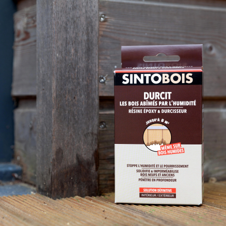 Durcit les bois abimés par l'humidité