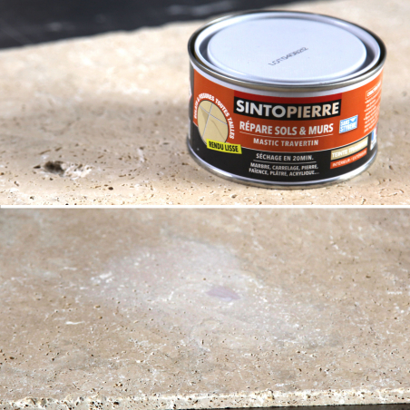 Répare sols et murs gris (ardoise, marbre, pierre bleue, béton ciré)