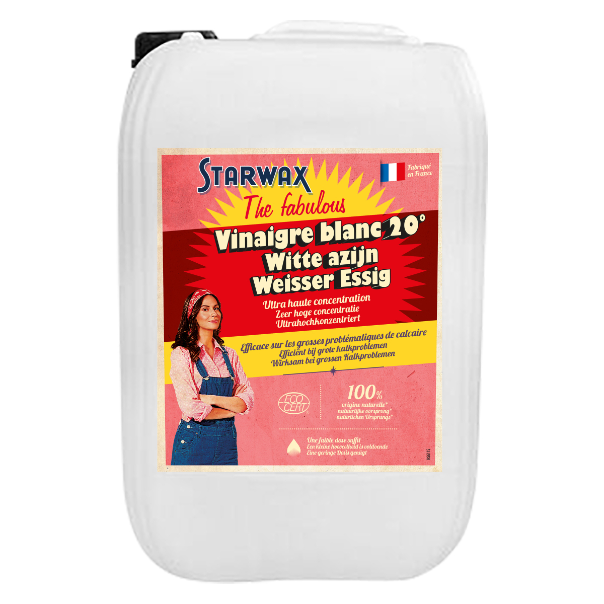Vinaigre blanc ménager 20°