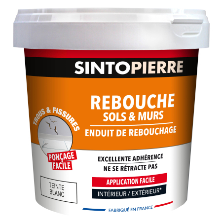 Rebouche sols et murs - enduit de rebouchage