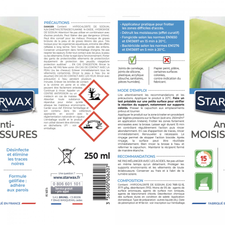 Acheter Gel Anti-moisissures Spécial joints de Starwax 