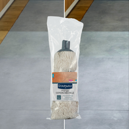 Frange coton recyclé pour sols lisses