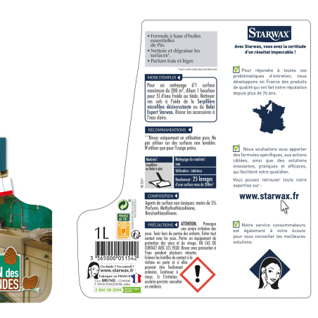 Nettoyant multi-usages parfum pin des landes