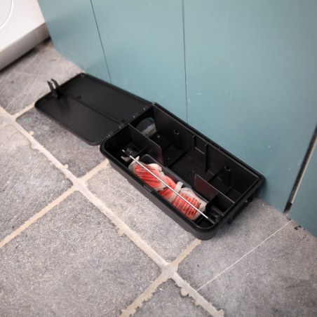 Boite appât sécurisée vide contre rats et souris