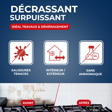 Décrassant surpuissant