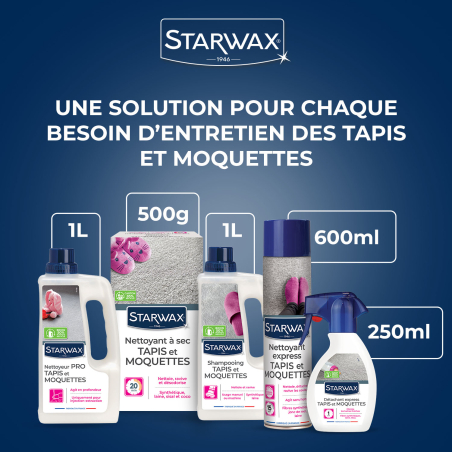 Shampooing raviveur pour tapis et moquettes