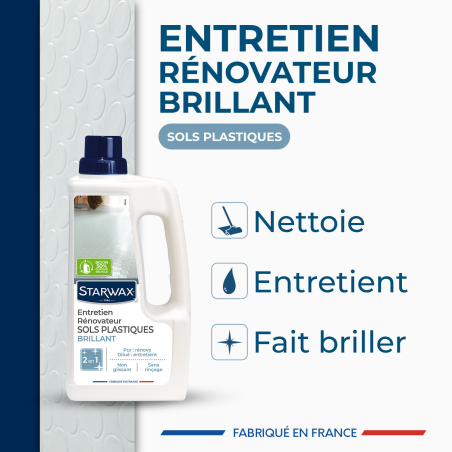 Entretien brillant pour sols PVC