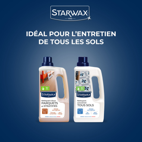 Nettoyant doux pour sols intérieurs