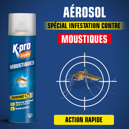 Aérosol anti-moustiques