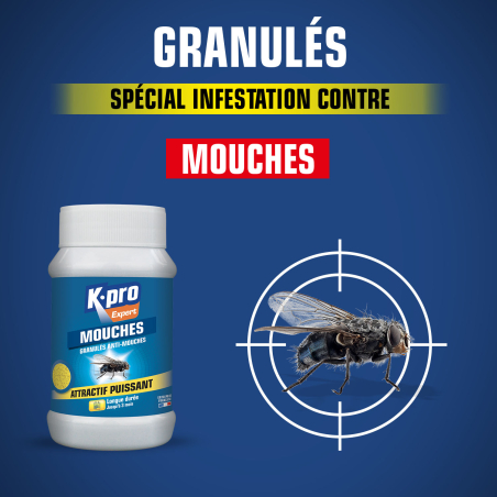 Granulés anti-mouches