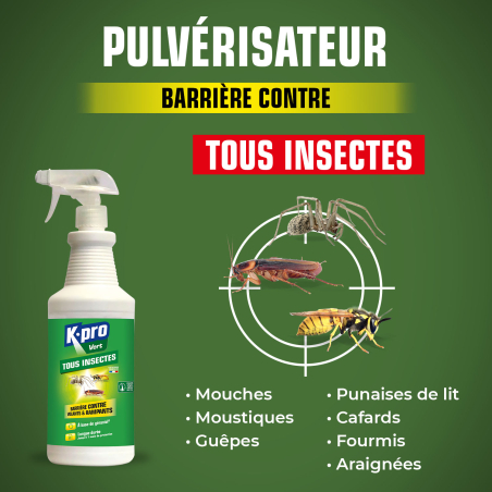 Pulvérisateur Barrière tous insectes