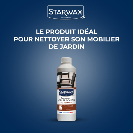 Décrassant multi-supports pour mobilier de jardin