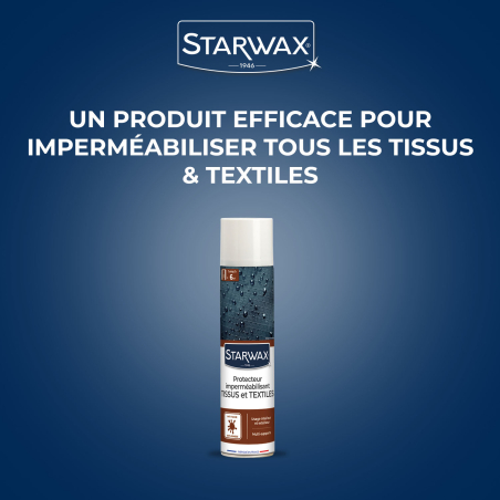 Aérosol protecteur imperméabilisant tissus et textiles
