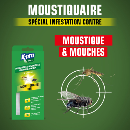 Moustiquaire moustiques et mouches