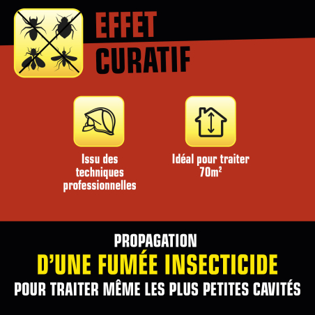 Fumigène spécial infestation tous insectes