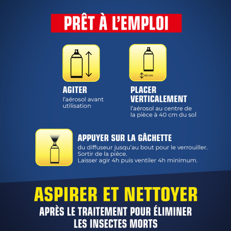 Aérosol diffusion automatique acariens