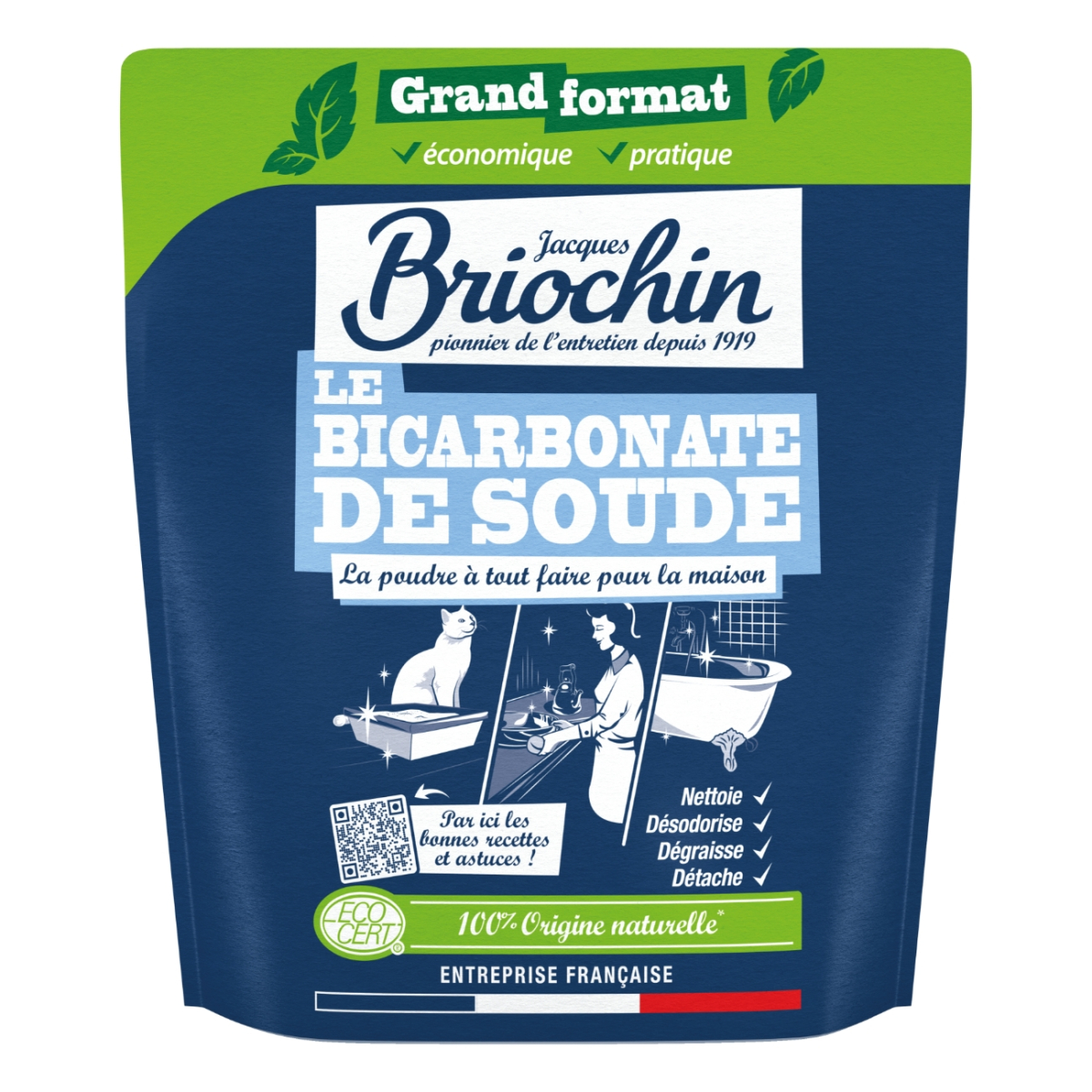 Le Bicarbonate de soude grand format - 900g
