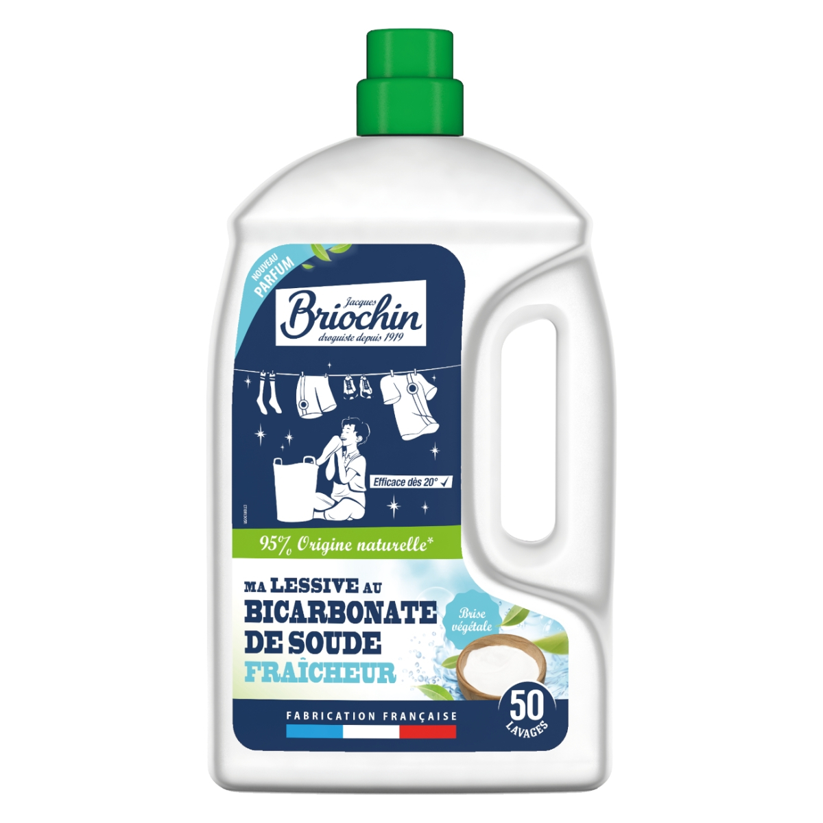 Ma lessive au bicarbonate - Fraicheur