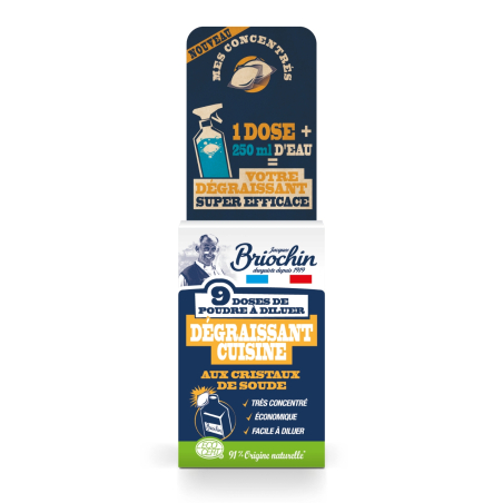 Doses x9 dégraissantes cuisine