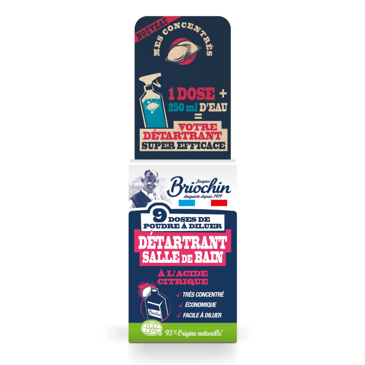 Doses x9 Détartrantes Salle de bain