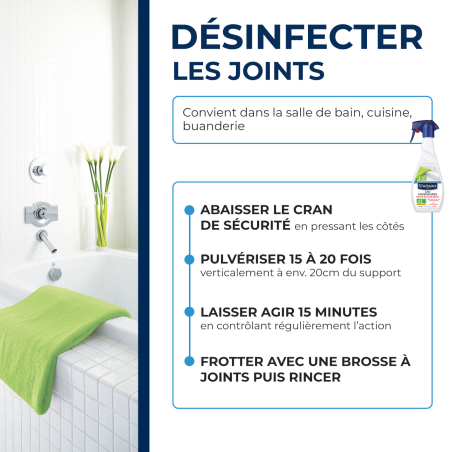 Lot de 3 Anti moisissures joints et salle de bains