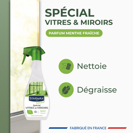 Lot de 3 Nettoyant spécial vitres et miroirs