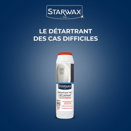 Détartrant surpuissant poudre pour WC