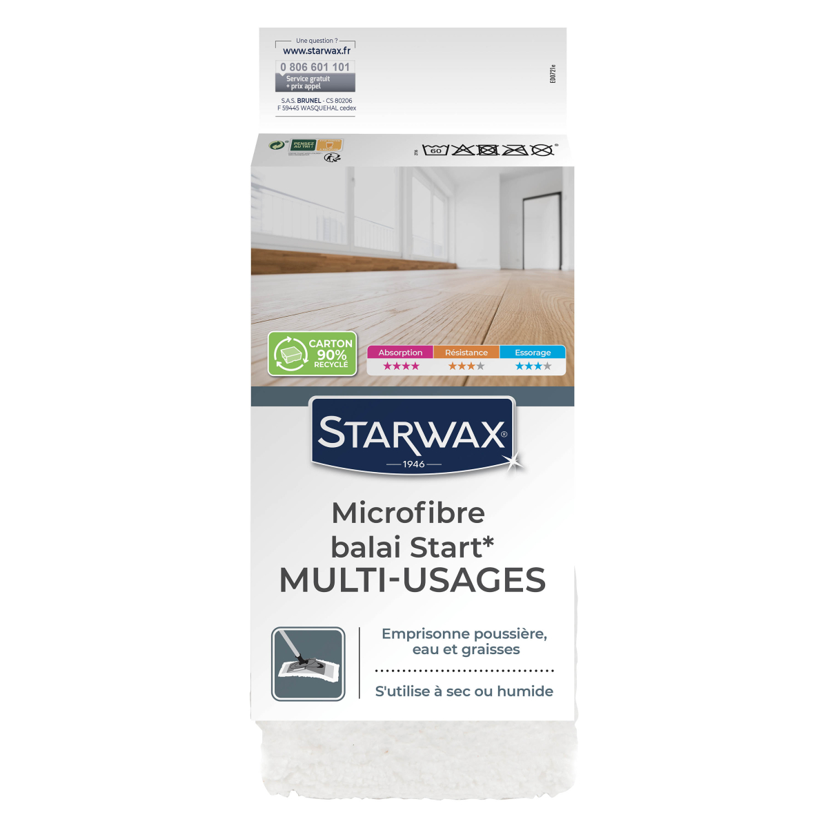 Microfibre balai start* multi-usages