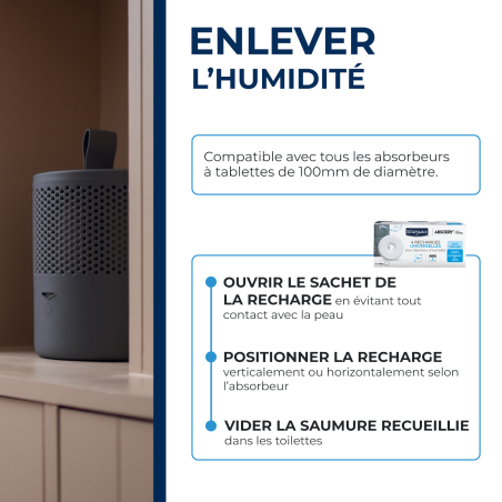 Pack de tablettes Starwax Absodry : Contenance - 4 Tablettes