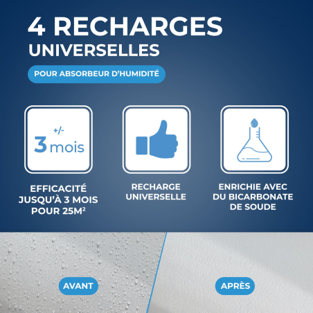 Pack de tablettes Starwax Absodry : Contenance - 4 Tablettes
